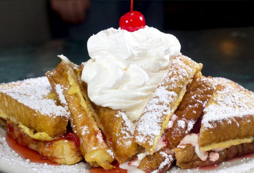 Clary_s Cafe_s stuffed french toast. (Courtesy of Clary_s Cafe)jpg