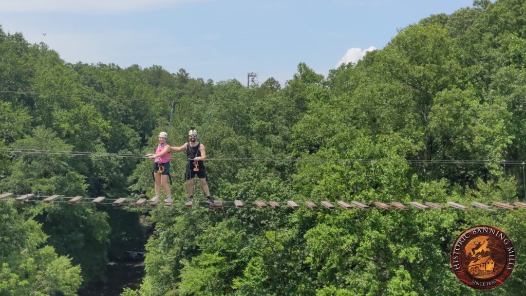 Historic Banning Mills Zipline