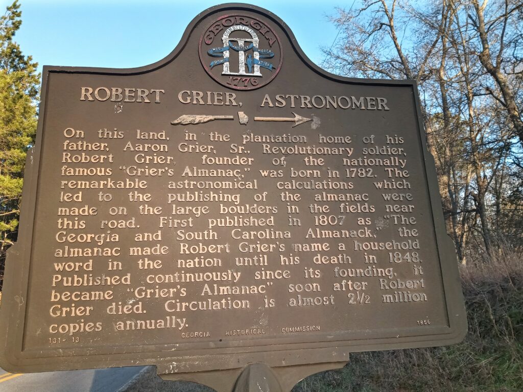 Grier's Field Historical Marker