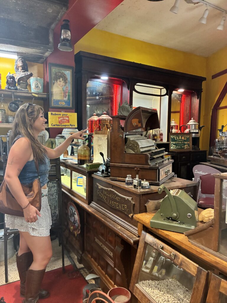 Ashley in Museum